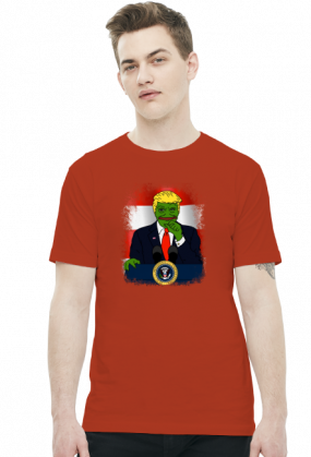 Pepe Trump - koszulka męska (men's t-shirt)