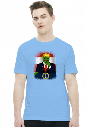 Pepe Trump - koszulka męska (men's t-shirt)