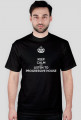 Koszulka Keep Calm ... Progresive House (czarna)