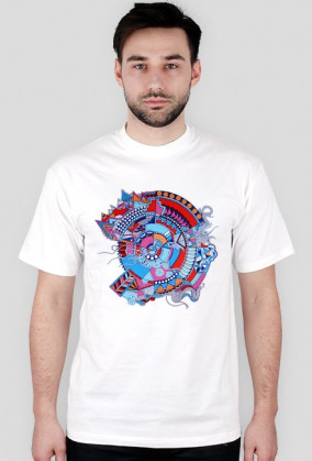 Mandala Blue Top Man Mix