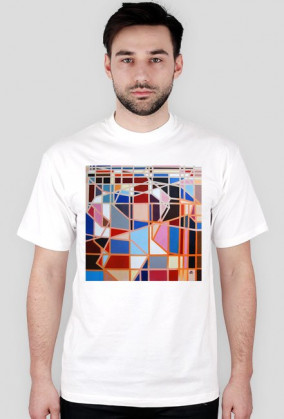 Red Blue City Top Man