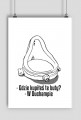 Plakat Buty z Duchampa