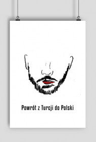 Plakat z Turcji