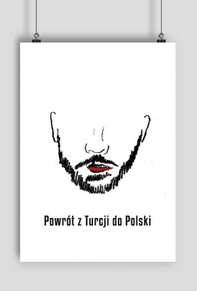 Plakat z Turcji