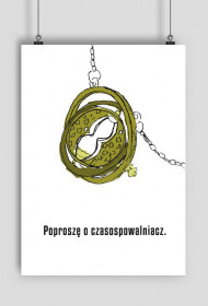 Plakat Czasospowalniacz