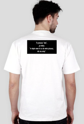 Męska koszulka utop się =