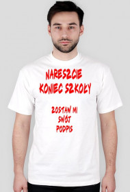 Koszulka- koniec szkoły