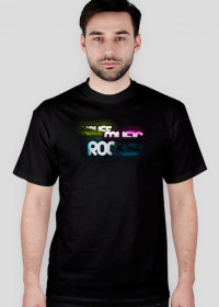 Koszulka House Music Rocks! (czarna)
