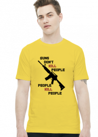 Guns - koszulka męska (men's t-shirt)