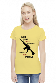 Guns - koszulka damska (women's t-shirt)