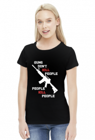Guns - koszulka damska (women's t-shirt)