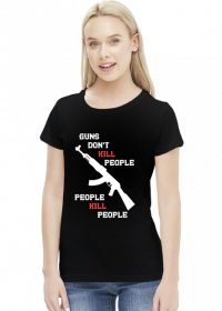 Guns - koszulka damska (women's t-shirt)