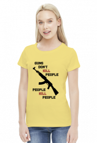 Guns - koszulka damska (women's t-shirt)