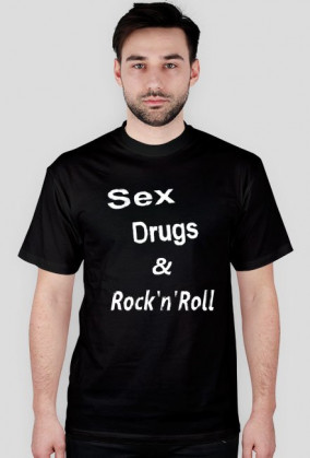 KOSZULKA SEX DRUGS AND ROCK N ROLL (MĘSKA) RÓŻNE KOLORY!!!