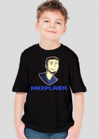 Koszulka dziecięca "Maxplaier" (LOGO2) chłopiec
