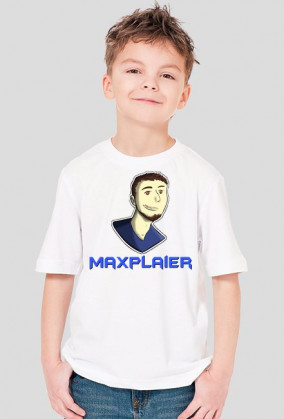 Koszulka dziecięca "Maxplaier" (LOGO2) chłopiec