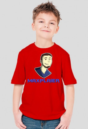 Koszulka dziecięca "Maxplaier" (LOGO2) chłopiec