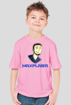 Koszulka dziecięca "Maxplaier" (LOGO2) chłopiec