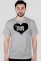 Koszulka Drum And Bass - Heart (szara)