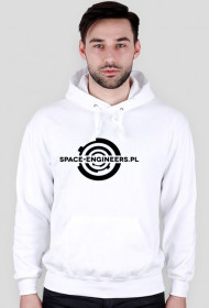 Bluza z kapturem (kangurka) XXL biała