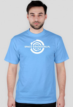Koszulka L błękitna