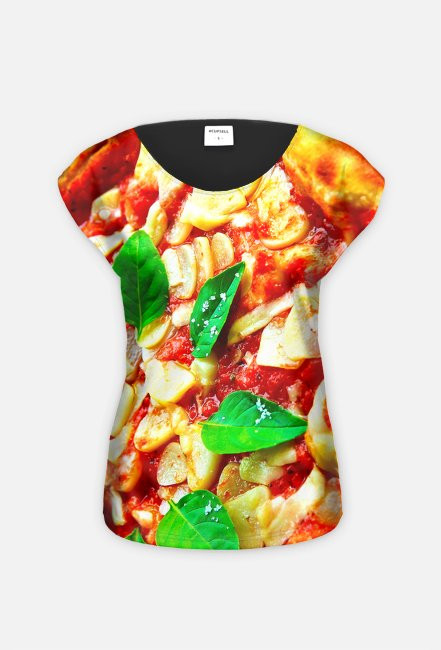 Pizza - koszulka full print jednostronna