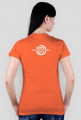 Koszulka damska S pomarańczowa