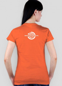 Koszulka damska M pomarańczowa
