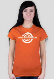 Koszulka damska L pomarańczowa