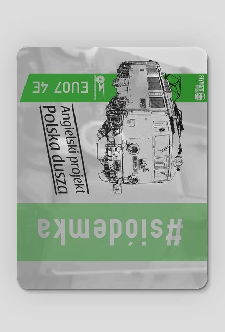 Podkładka pod myszkę - Angielski projekt, polska dusza (EU07 4E)