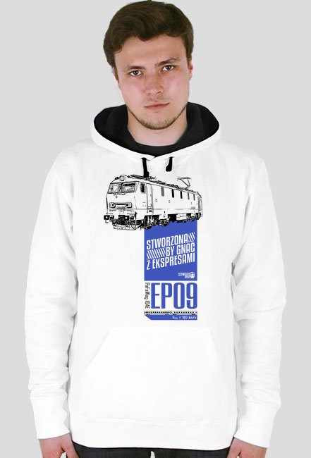 Bluza z kapturem - Stworzona by gnać z ekspresami (EP09)