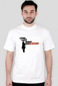 t-shirt żyłem kwit bo byłem pewien