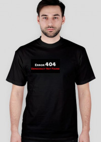Error 404 - Męska Koszulka