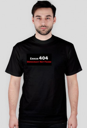 Error 404 - Męska Koszulka
