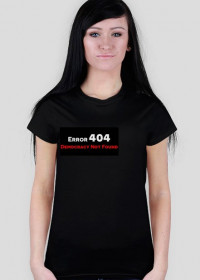 Error 404 - Damska Koszulka