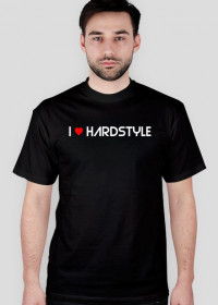 Koszulka I Love Hardstyle (czarna)