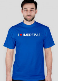 Koszulka I Love Hardstyle (niebieska)