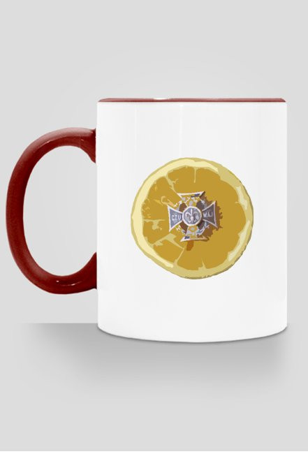 Kubek - cytrynowy Krzyż