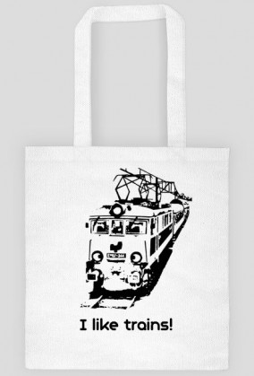 Torba "Lubię pociągi"