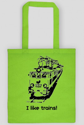 Torba "Lubię pociągi"