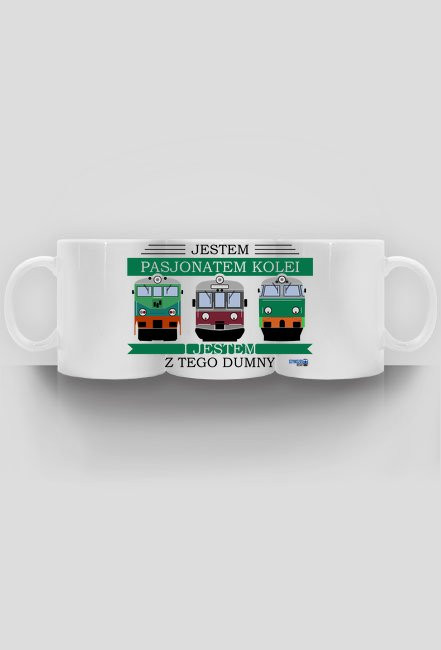 Kubek - Jestem pasjonatem kolei i jestem z tego dumny