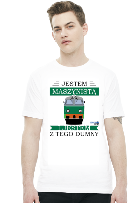 Koszulka - Jestem maszynistą i jestem z tego dumny (ET22)