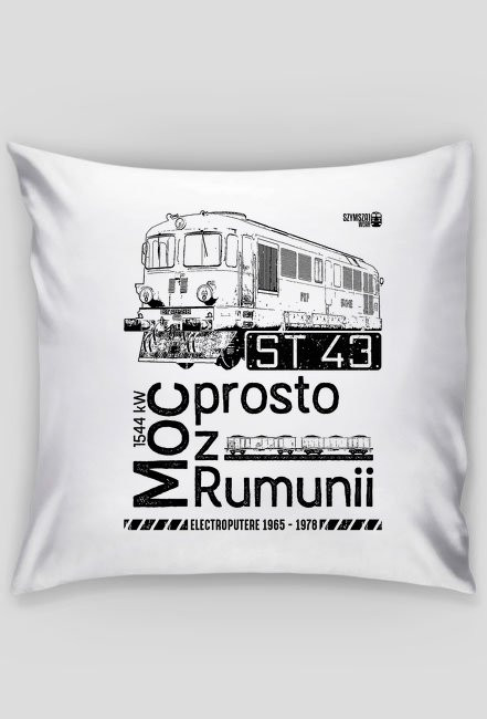 Poszewka na poduszkę - Moc prosto z Rumunii (ST43)
