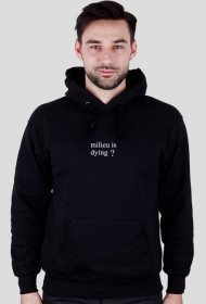 BLACK MILIEU HOODIE