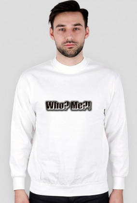 bluza męska czarno biała