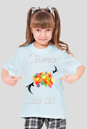 Sweeter than this - Koszulka Biały Napis