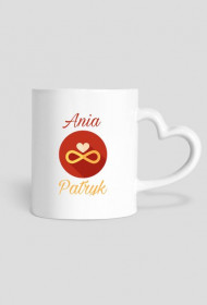 Kubek Walentynkowy Imiona