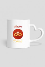 Kubek Walentynkowy Imiona