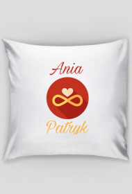 Poduszka Walentynkowa Imiona