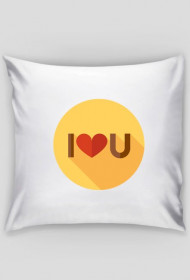 Poduszka Walentynkowa I Love You